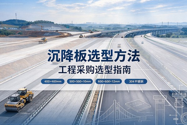 荥阳沉降板选择方法
