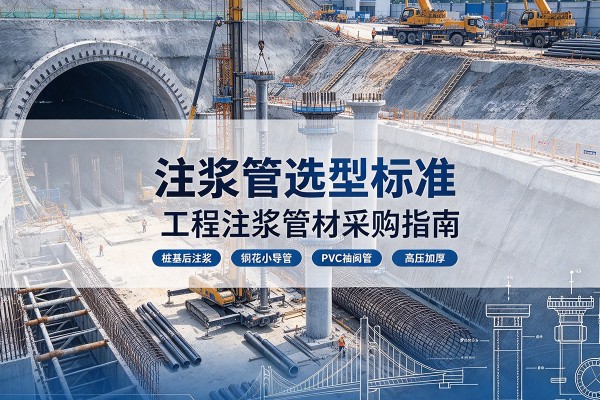 荥阳注浆管选型标准