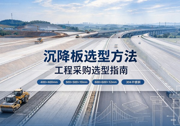 荥阳沉降板选择方法
